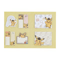 Detective Pikachu sticky set with colorful stickers from Japan