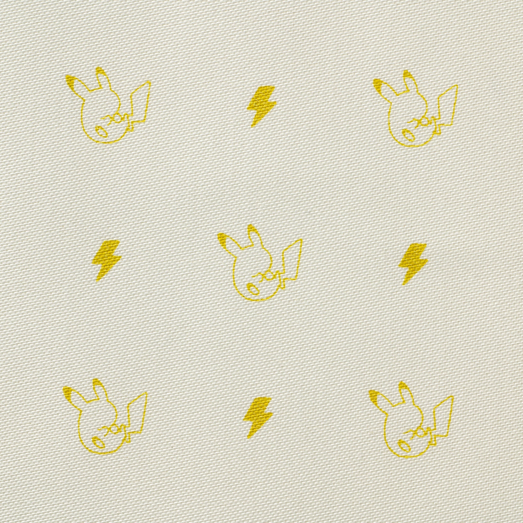 Genuine leather mini round pouch Pikachu