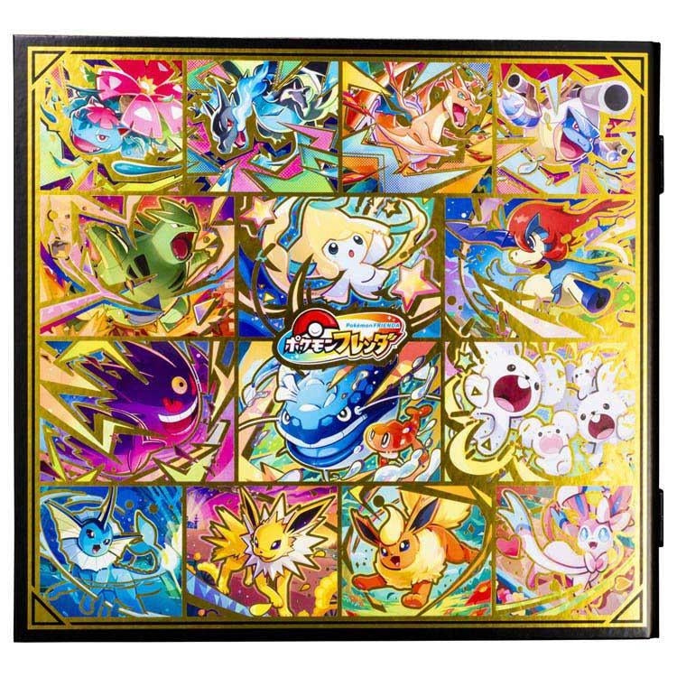 Authentic Pokemon collectible folder set from Japan, with vibrant artwork and sturdy construction