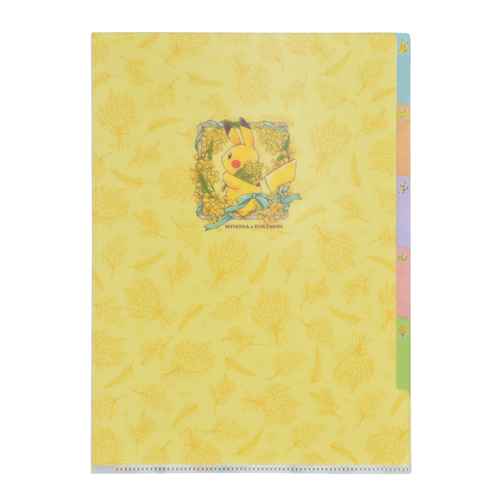 A4 clear file 5 pockets MIMOSA e POKÉMON