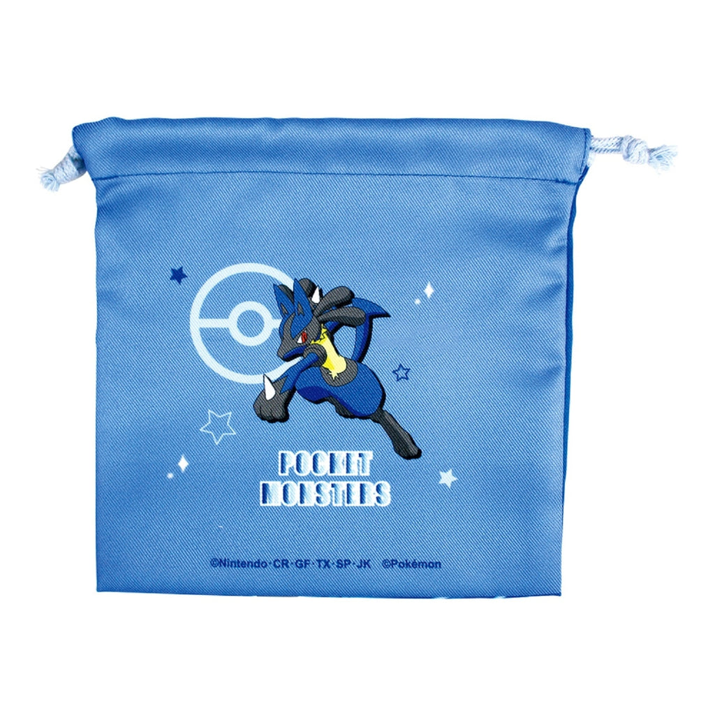 Flat drawstring purse Starlight/Lucario