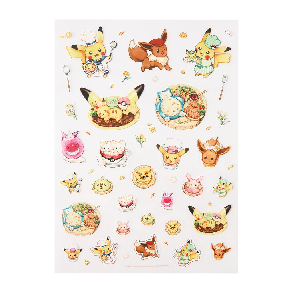 Pikachu sweets vendor sticker, a rare collectible item from Japan with collector quality