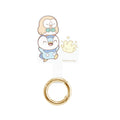 Pokepiece Multi Ring Plus Mokuro & Piplup & Mahomiru