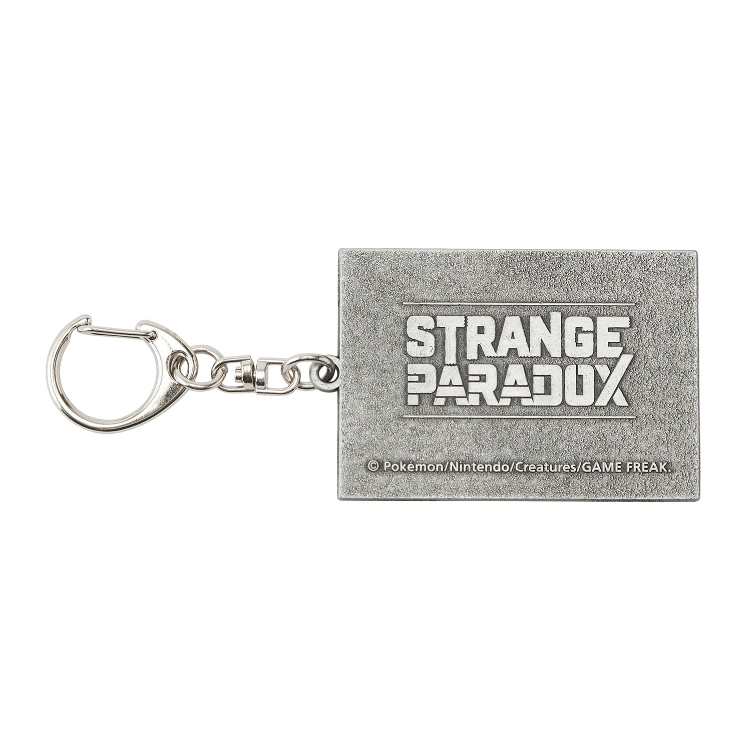 Authentic Japanese Metal key chain STRANGE PARADOX Kodai A with official Pokemon Center packaging