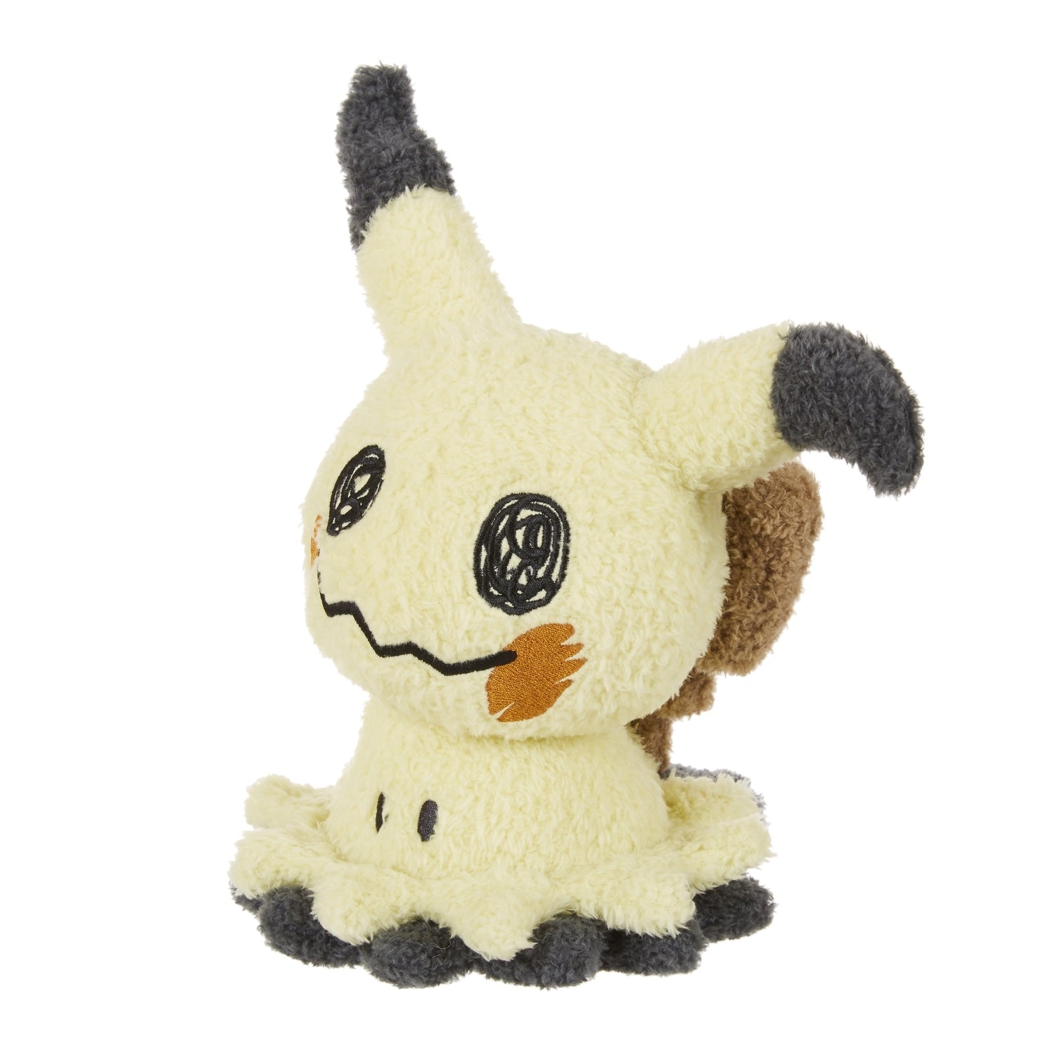 Fluffy Mimikyu toy with detailed ears, authentic Japanese product