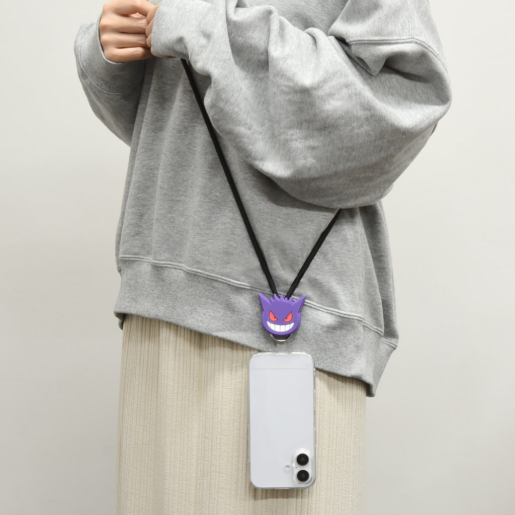 Multi Ring Plus Mascot Strap Gengar