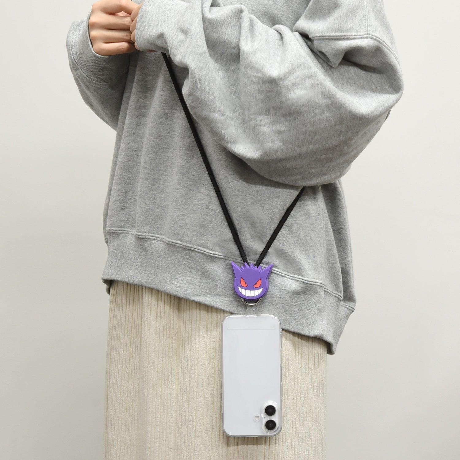 Multi Ring Plus Mascot Strap Gengar