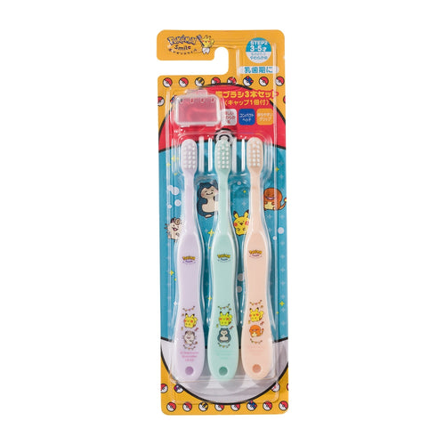 3-piece toothbrush set Pokémon Smile Snorlax Set