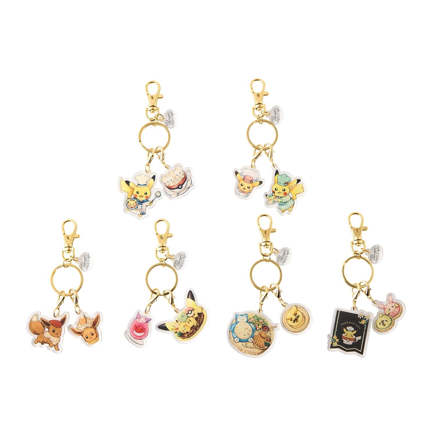 Pikachu Sweets BOX keychain from Japan, featuring Electric-type Pokémon