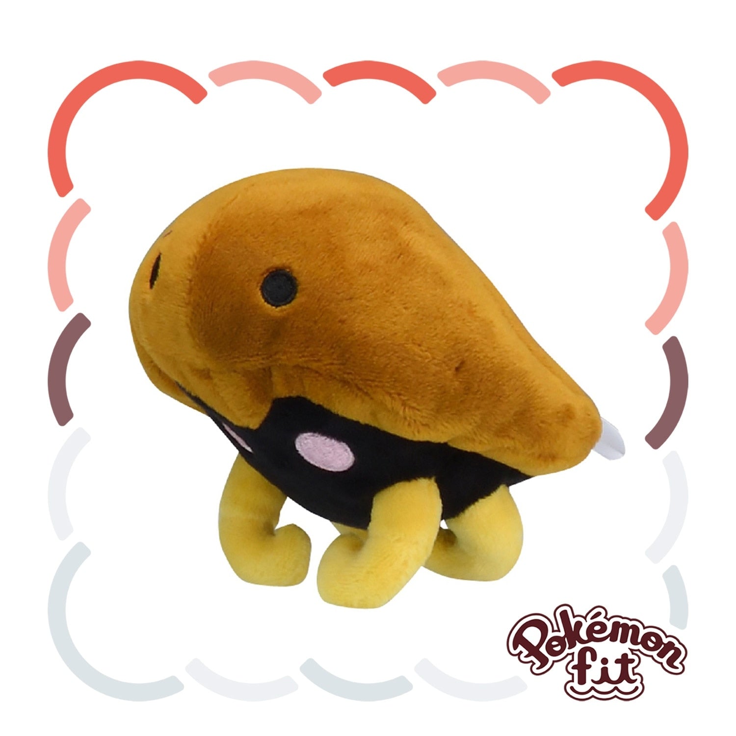 Pokémon Fit Kabuto (#140) Official Plush – Pokémon Center Japan