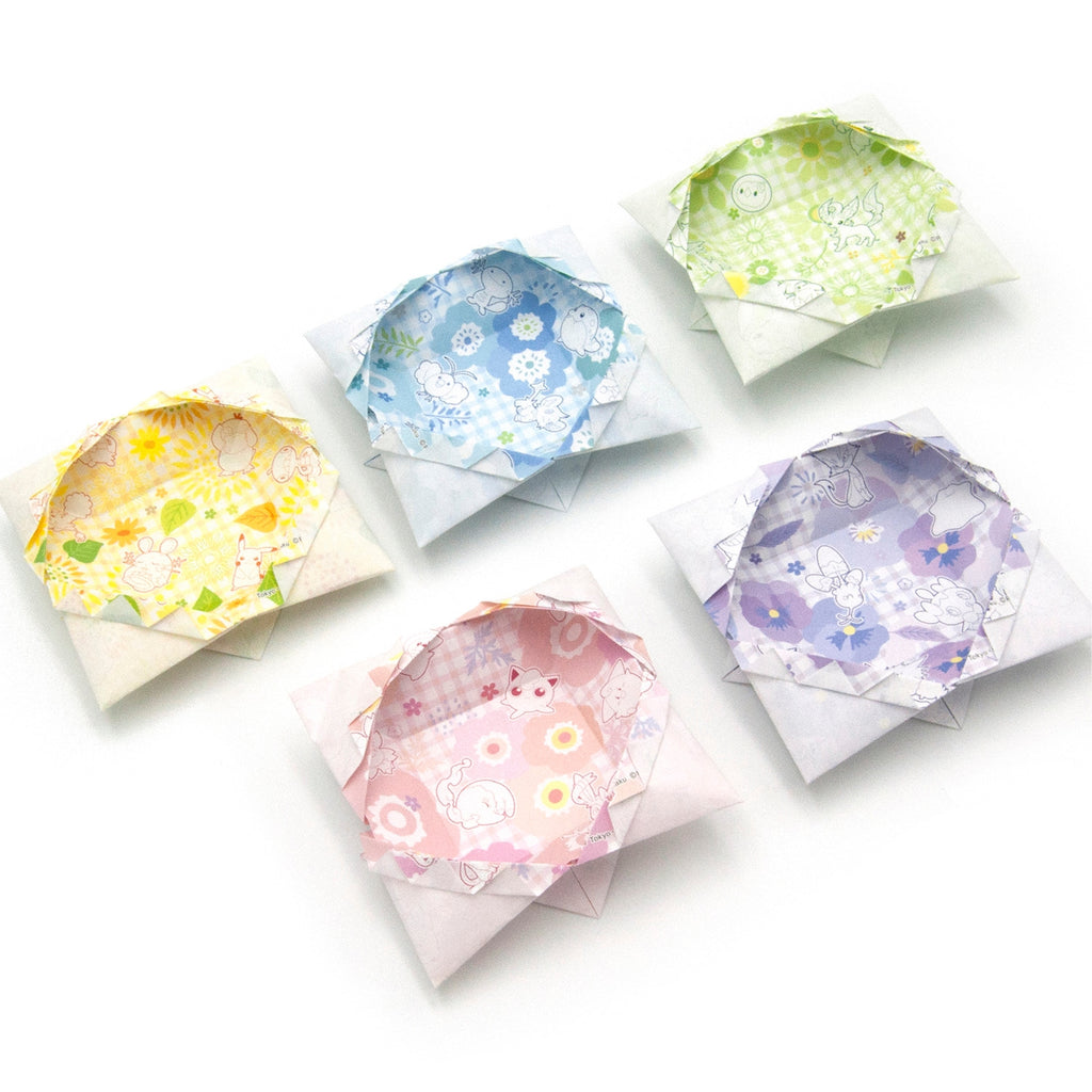 Pokemon Center Online exclusive Origami item from Japan with rare design