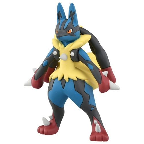 Mega Lucario figure from Japan with dynamic pose
