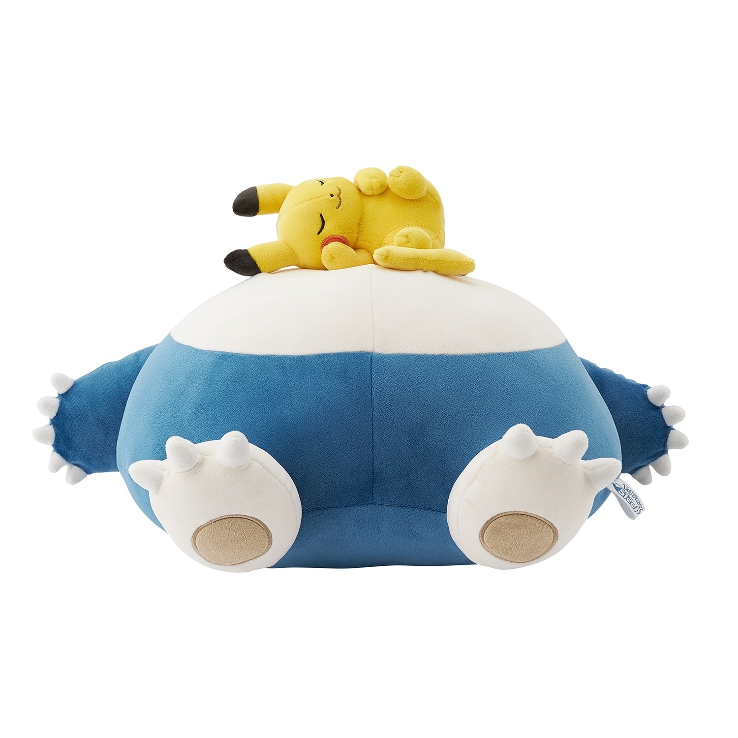 Chewy stuffed Pokémon Sleep Goodnight Snorlax & Pikachu