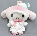 My Melody White Snow Bear BIG Plush toy ~ My Melody / Kurumi ~ "My Melody / Kurumi"
