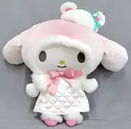 My Melody White Snow Bear BIG Plush toy ~ My Melody / Kurumi ~ "My Melody / Kurumi"