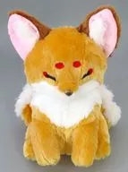 Boro Nishika Ultra BIG Plush toy Chokon to Kitsune Tsuzurao, cute anime character from Japan