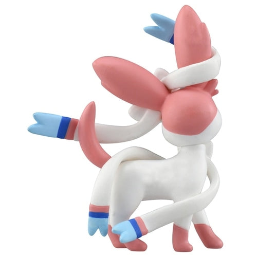 Nymphia Pokemon figure, Japan exclusive, front view
