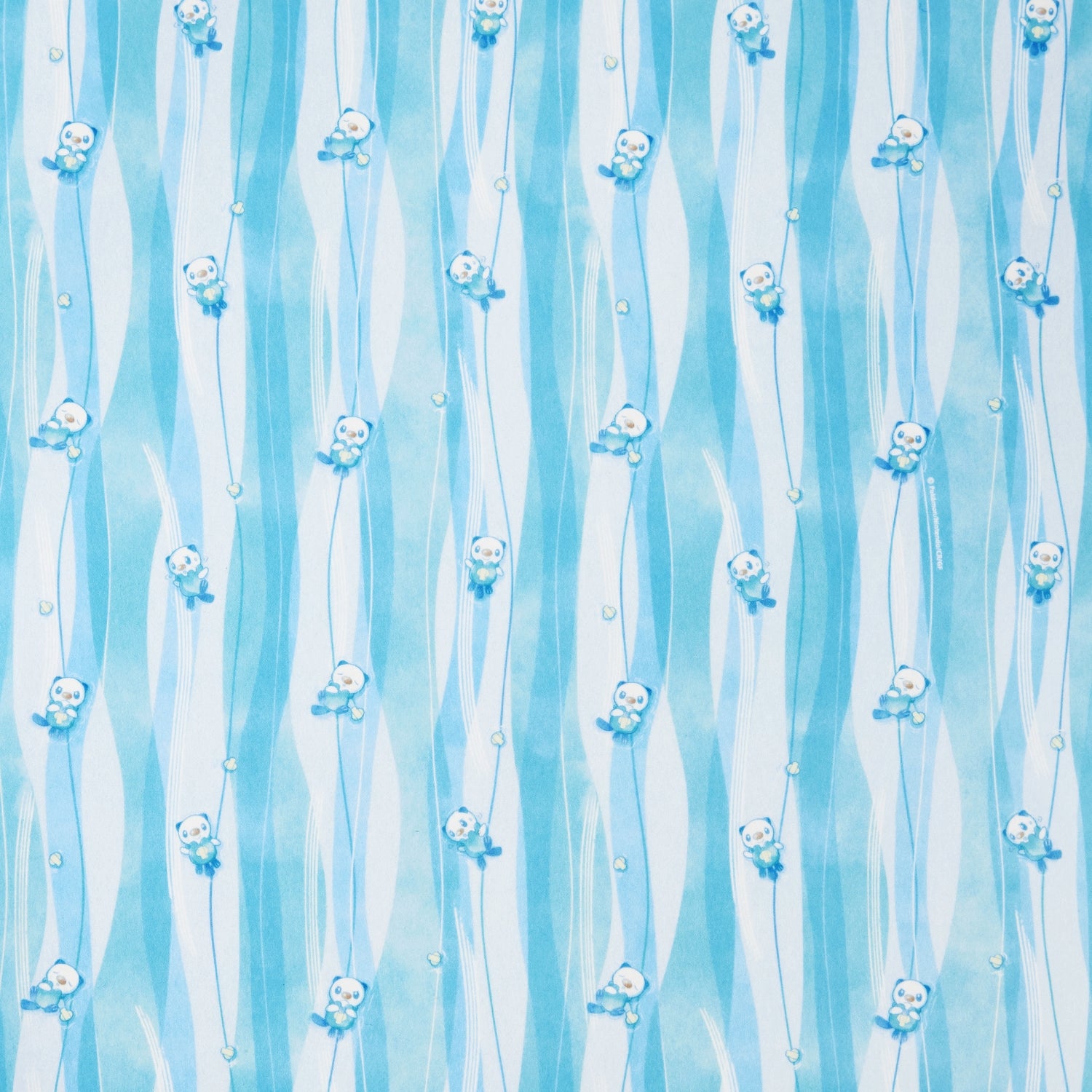 Close-up of Oshawott decoration tape, officially licensed from Japan