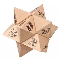 Moomin Wooden Three Dimensional Puzzle "Moomin" Three Dimensional Puzzle 6 Pieces