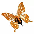 Butterfly Orange 3D Paper Puzzle
