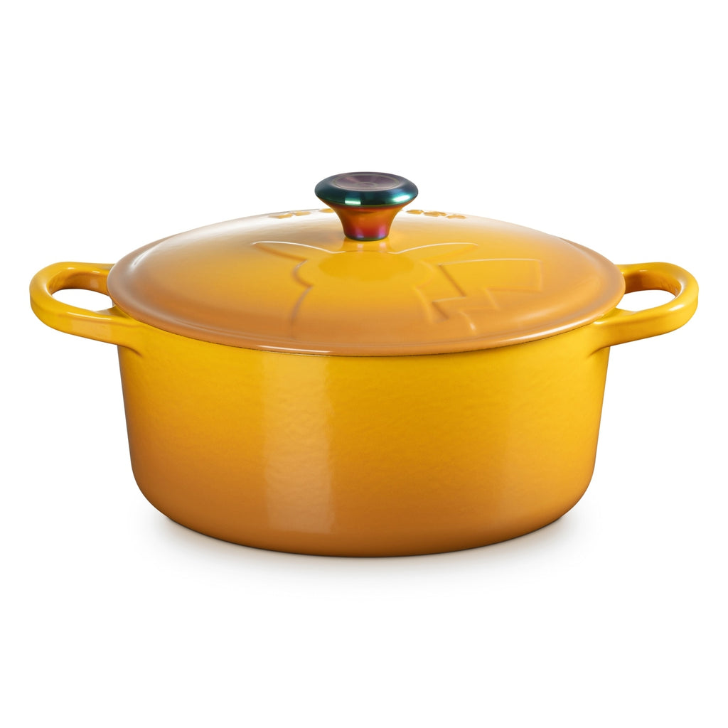 [LE CREUSET] Signature Cocotte Ronde 22cm Nectar (iridescent knob)