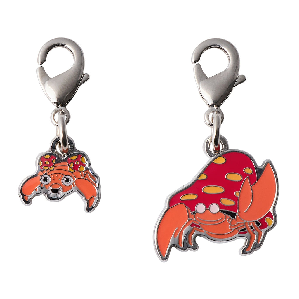 Pokemon Metal Charm 046/047 from Japan, detailed character design