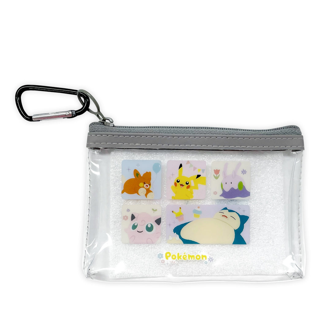Mini pouch with carabiner/COLORFUL STYLE