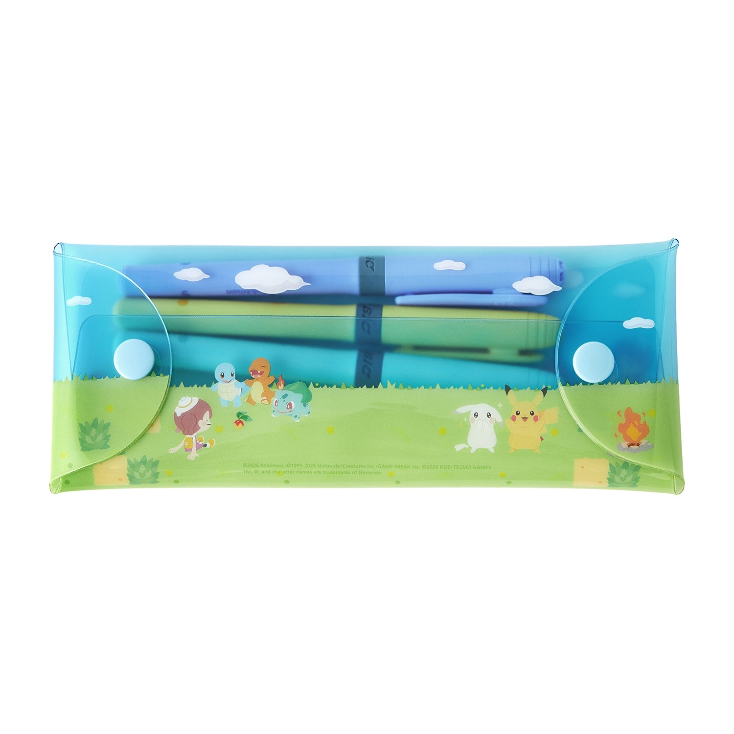 Venusaur Pokémon Markers Set with case, official Pokémon Center Japan product