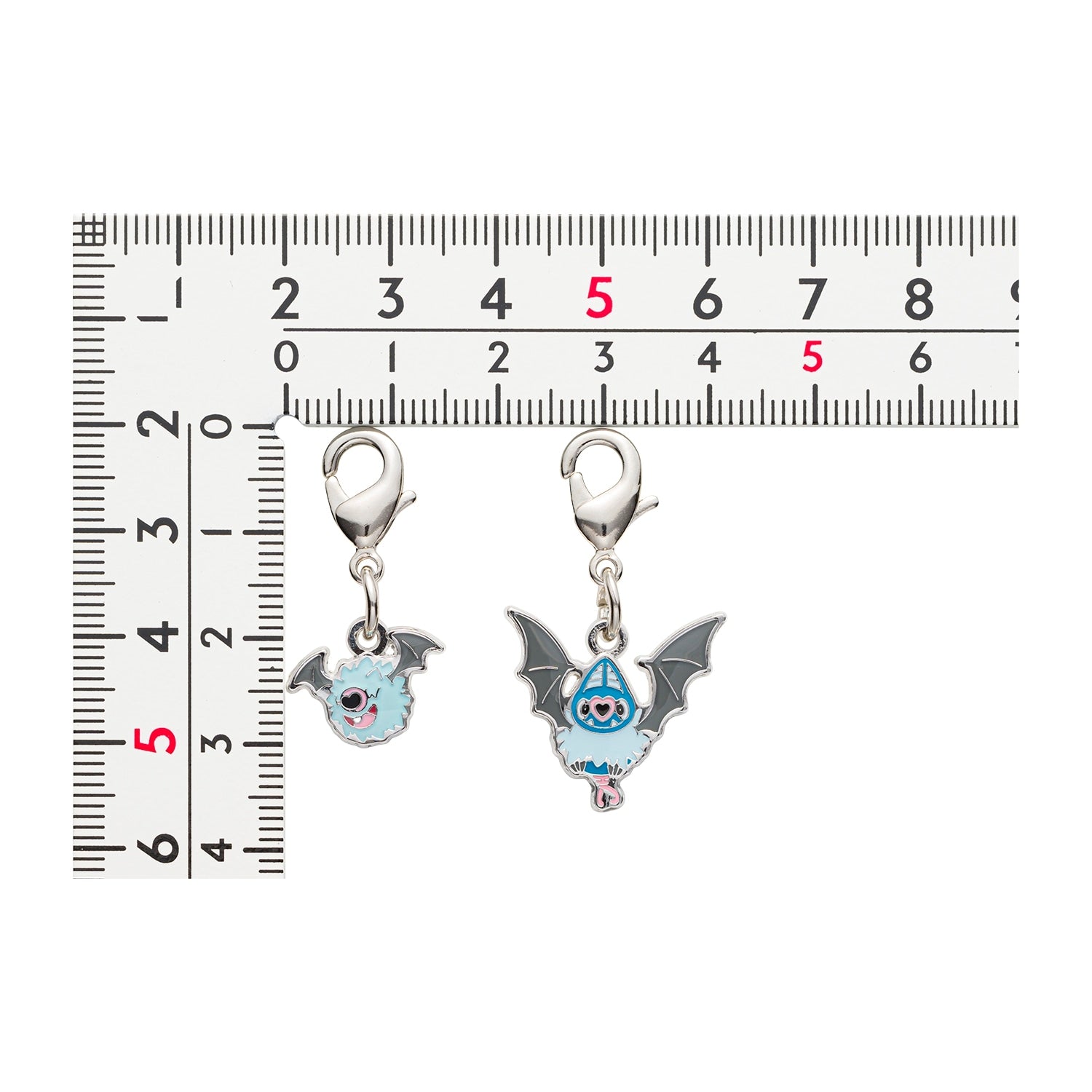 Authentic Pokemon Center Japan Metal Charm 527/528, collectible item from Japan
