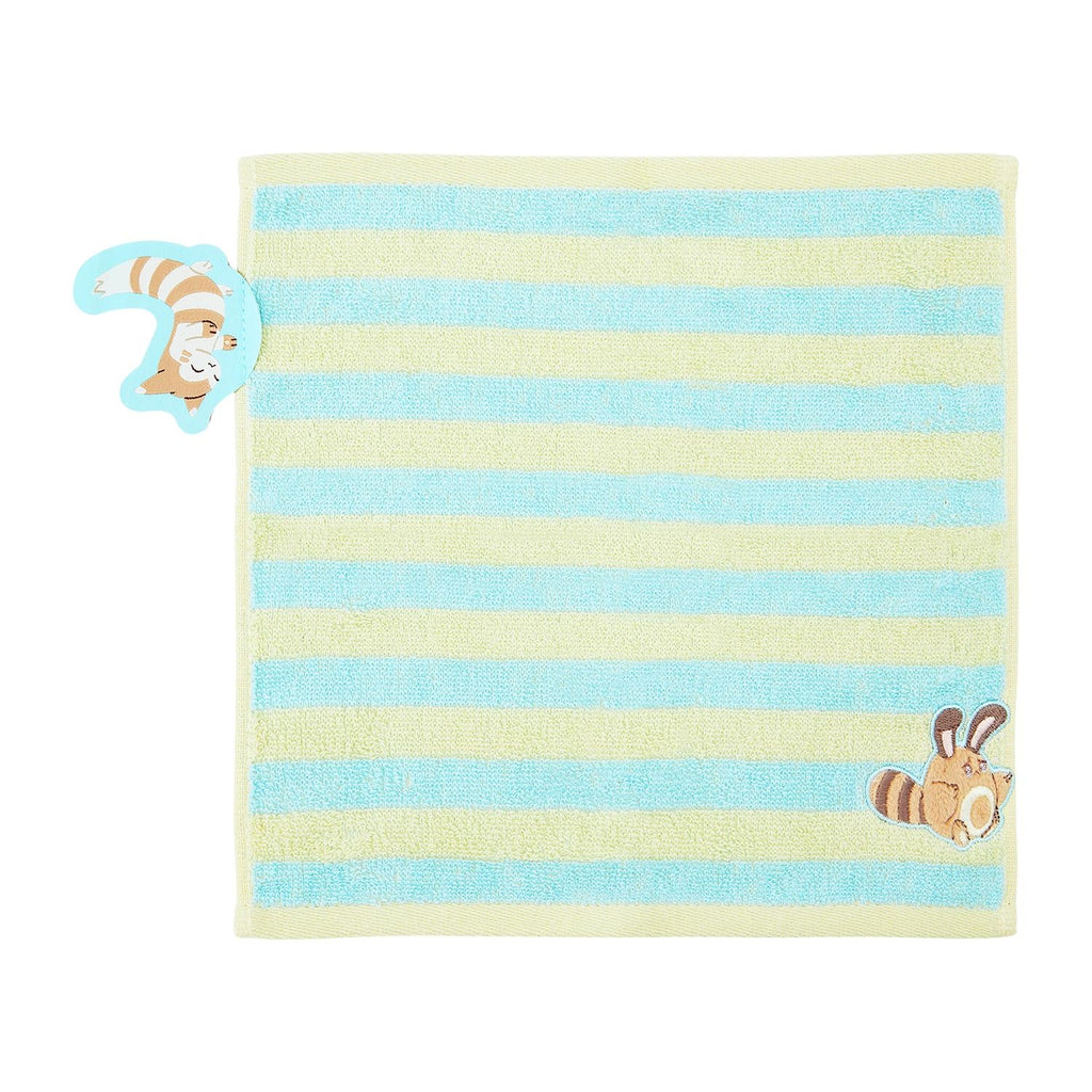 Pokemon Hand Towel Nakibeso Otachi & Otachi from Japan, featuring colorful characters