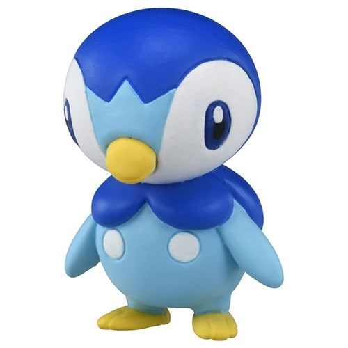 Moncolle MS-53 Piplup figure from Japan, front view