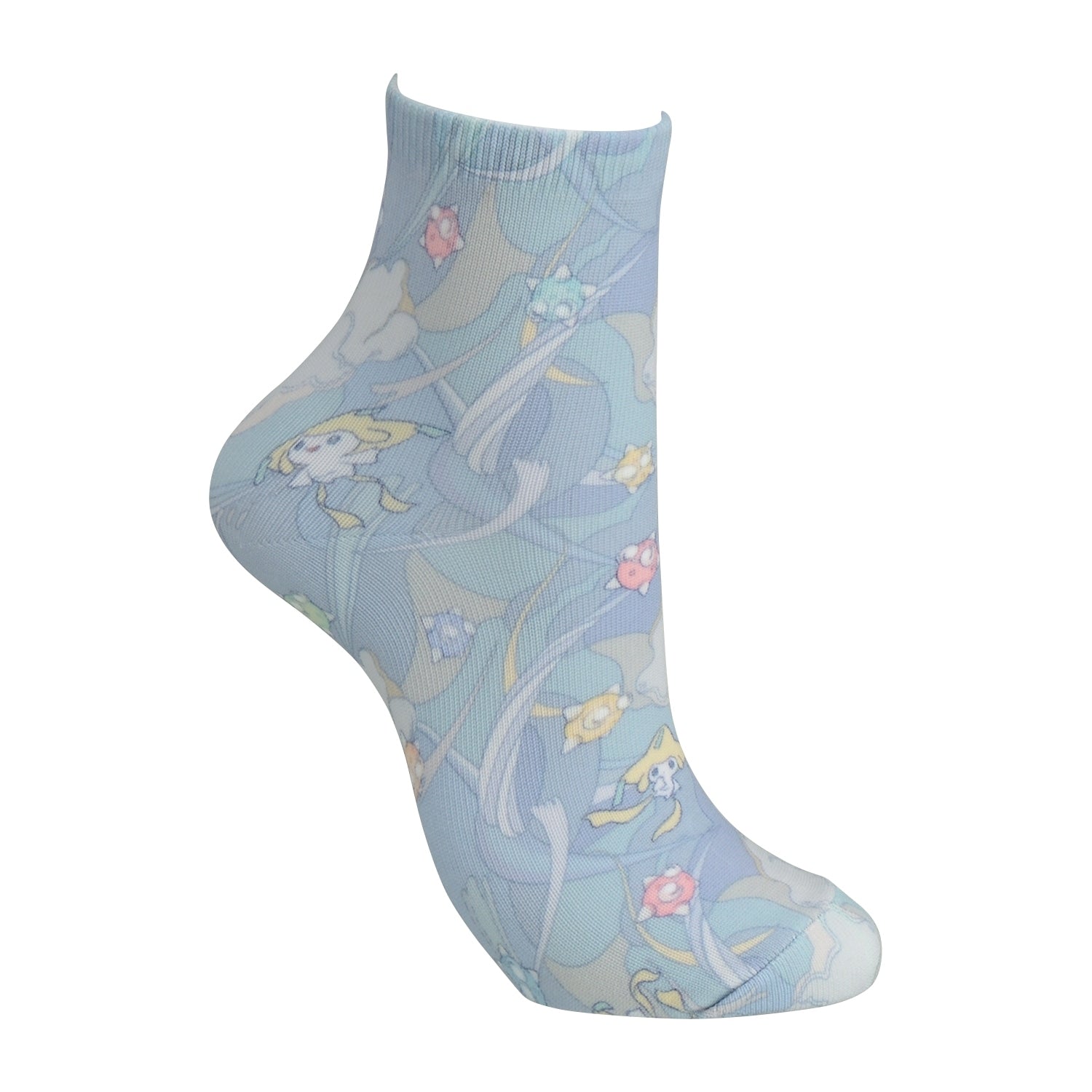 [Choice] Middle socks Jirachi Hoshi Tsunagi (23-25cm)