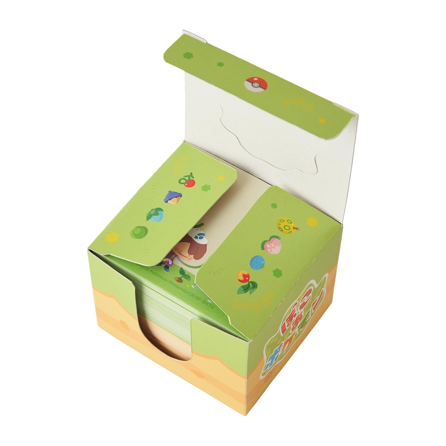 Pokemon Block Memo Poco A size comparison, authentic Japanese collectible