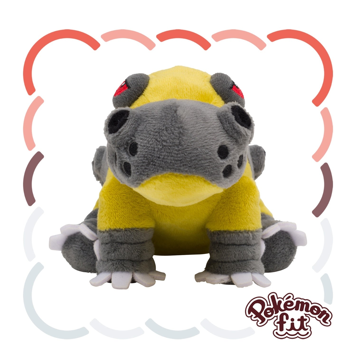 Pokémon Fit Hippowdon (#450) Official Plush – Pokémon Center Japan