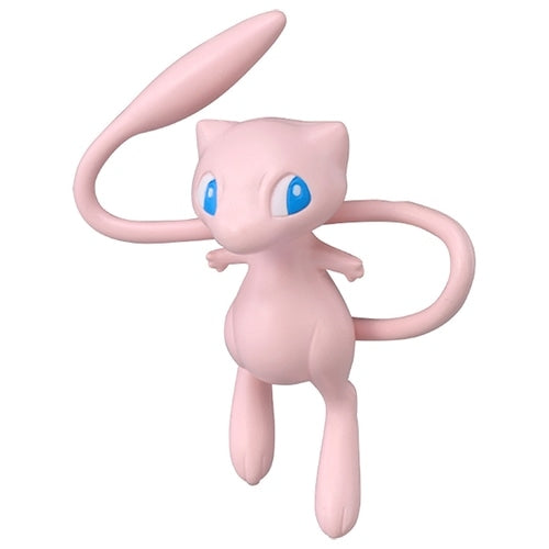 Moncolle MS-17 Mew figure from Japan, detailed Pokemon character design