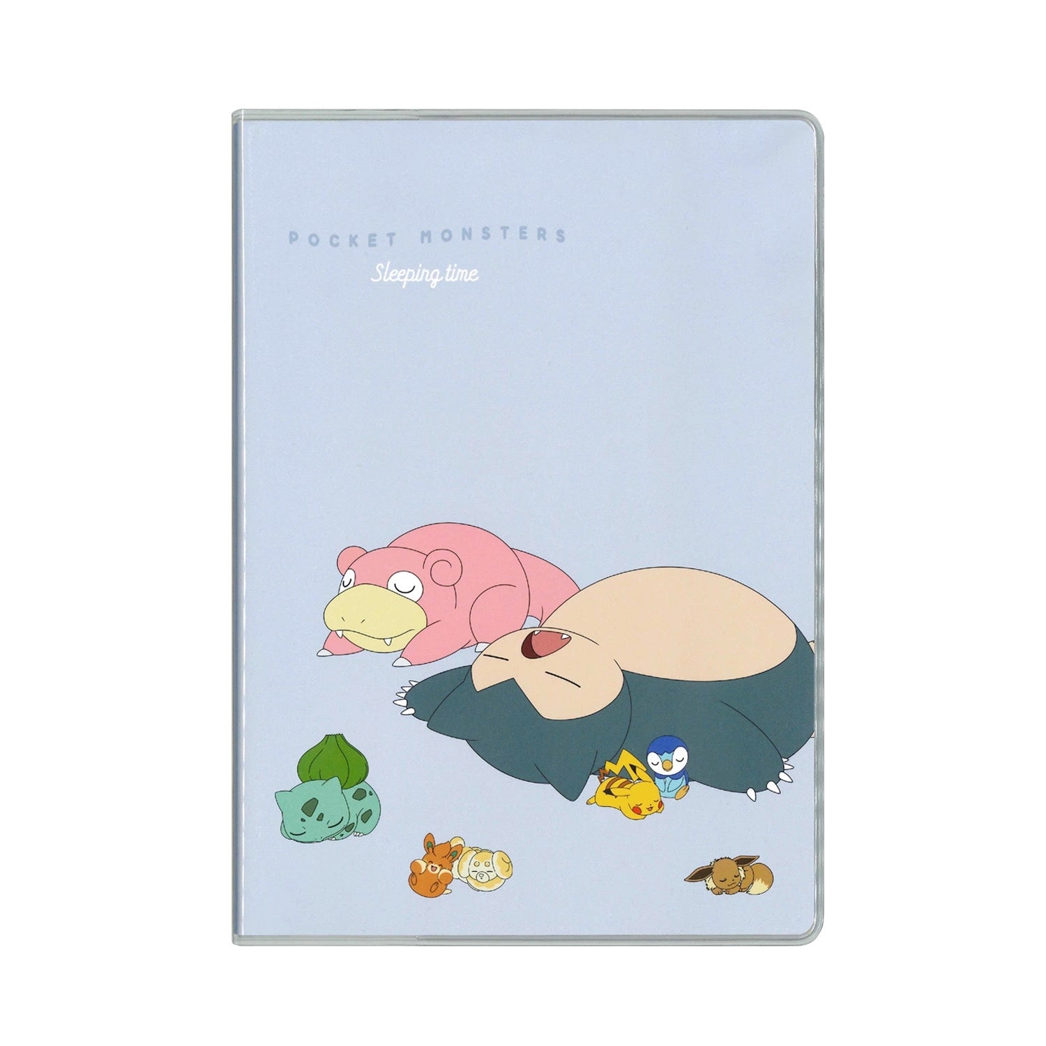 Pokemon B6 Monthly notebook with colorful cover from Japan