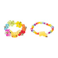 Pikachu face bead ring from Japan, colorful anime accessory
