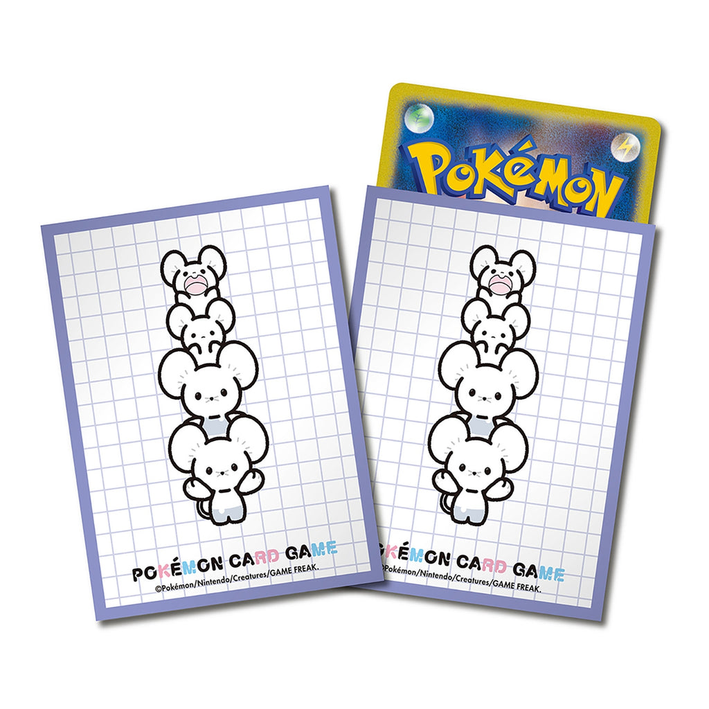 Pokémon TCG Deck Shield Sleeves – Maushold #925 Purple (Japan)