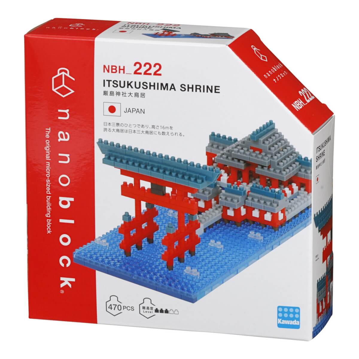 Nanoblock Itsukushima Shrine Otorii