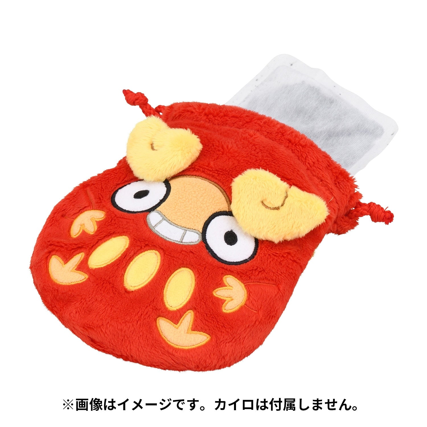 Drawstring type body warmer case What’s your charm point? Darumakka