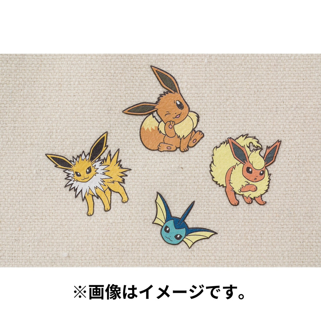 Cloth sticker irodo Eevee & Vaporeon & Thunders & Booster