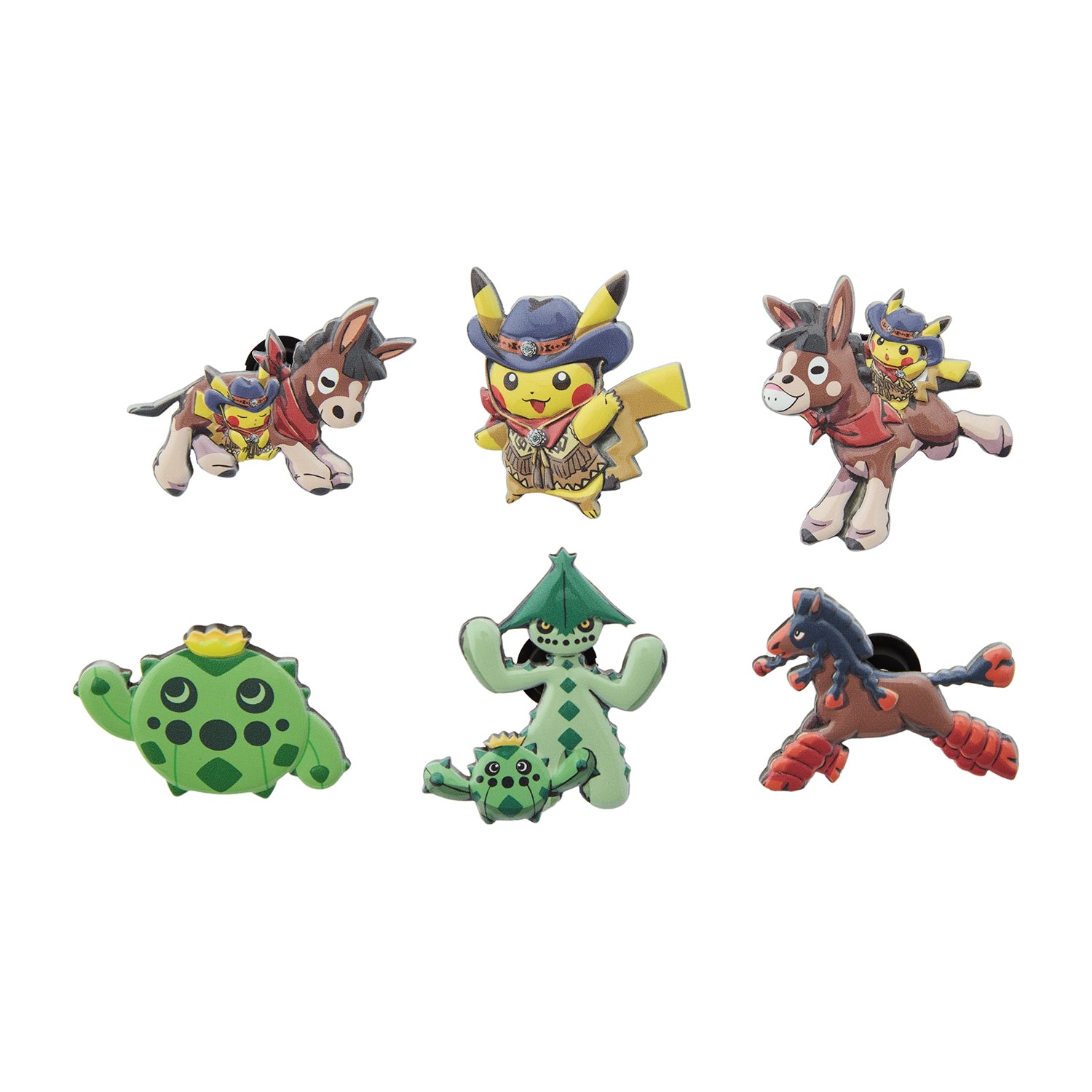 Pokemon Metal Pin Run Run Desert BOX from Japan, featuring enamel pin design
