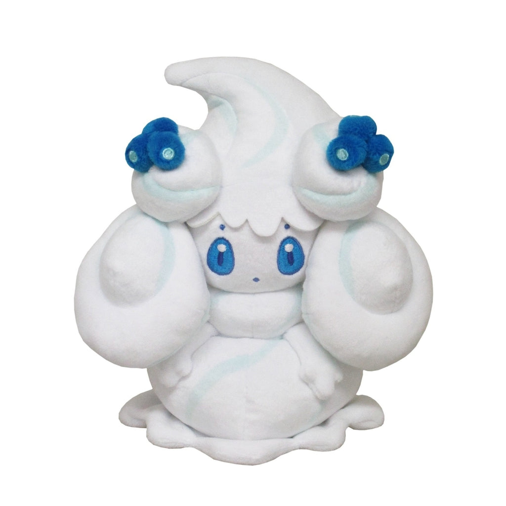 Authentic Pokemon Mawhip plushie with detailed stitching from Japan