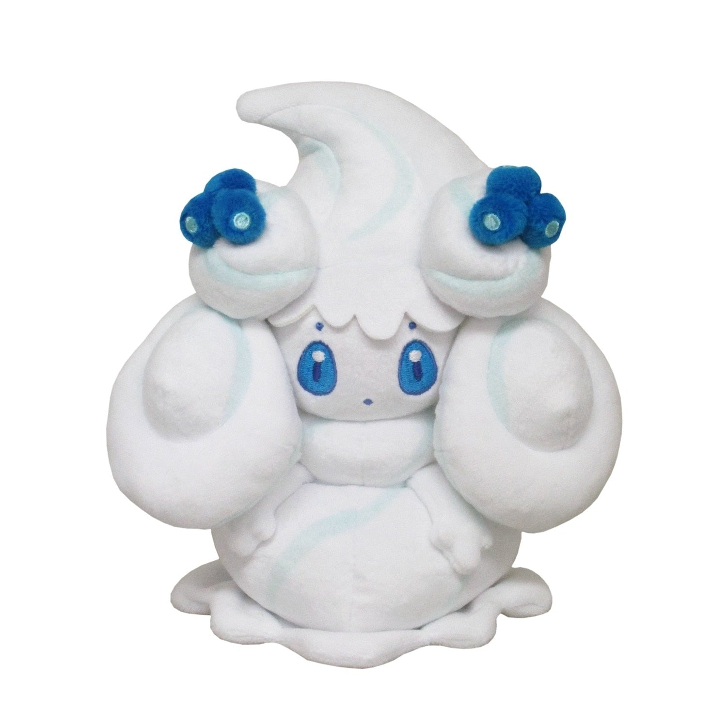 Authentic Pokemon Mawhip plushie with detailed stitching from Japan