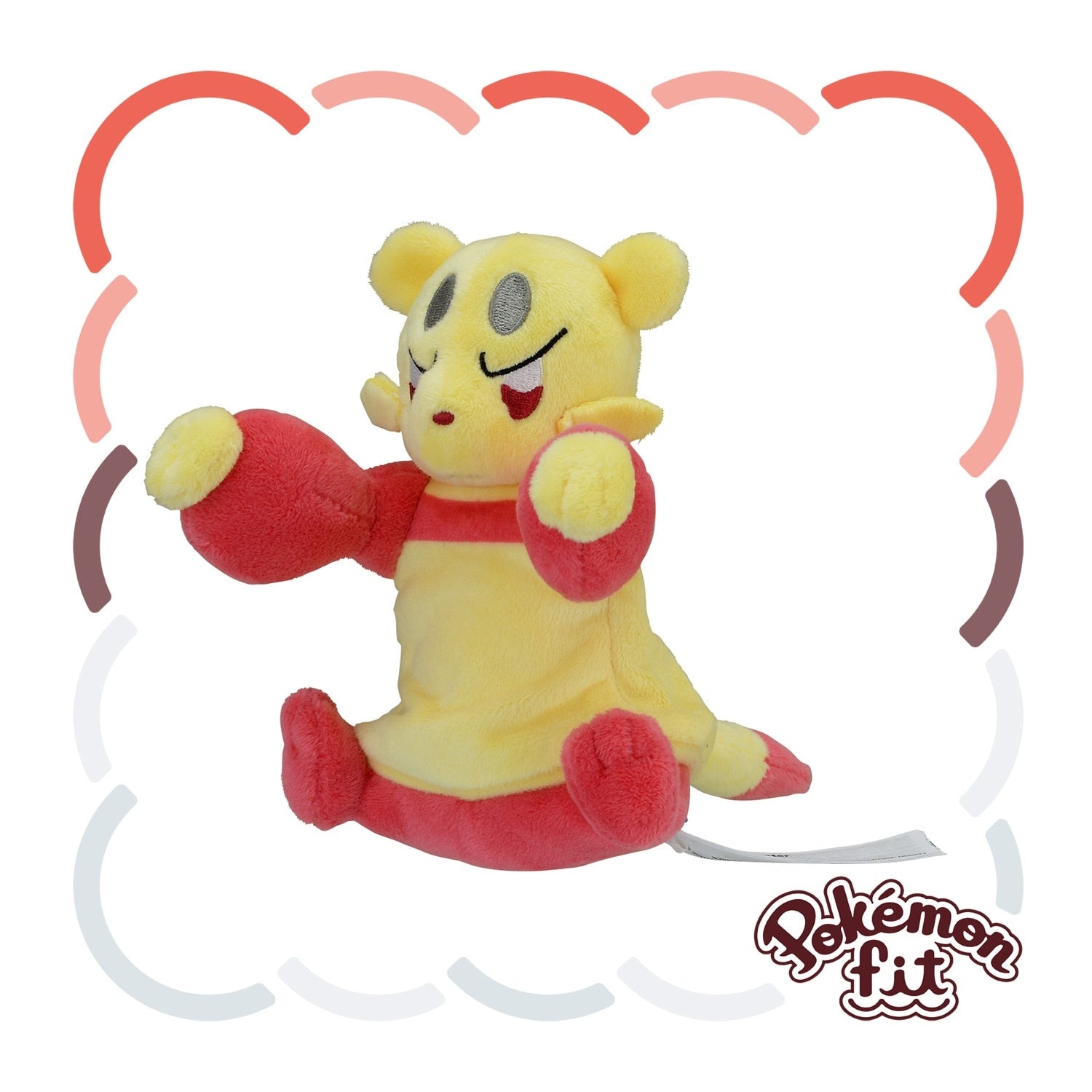 Mienfoo #619 Pokémon Fit Plush – Official Pokémon Center Japan