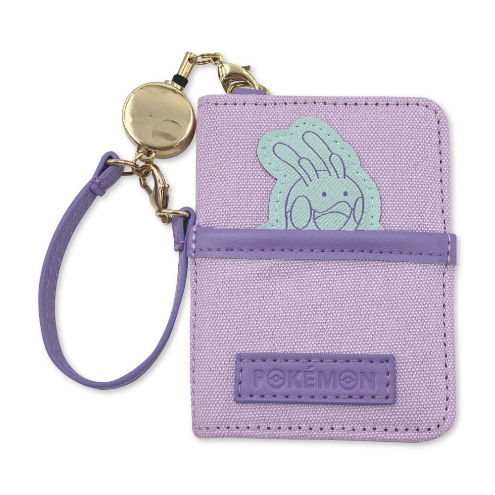 Bi-fold pass case Hyokkori emblem Numera
