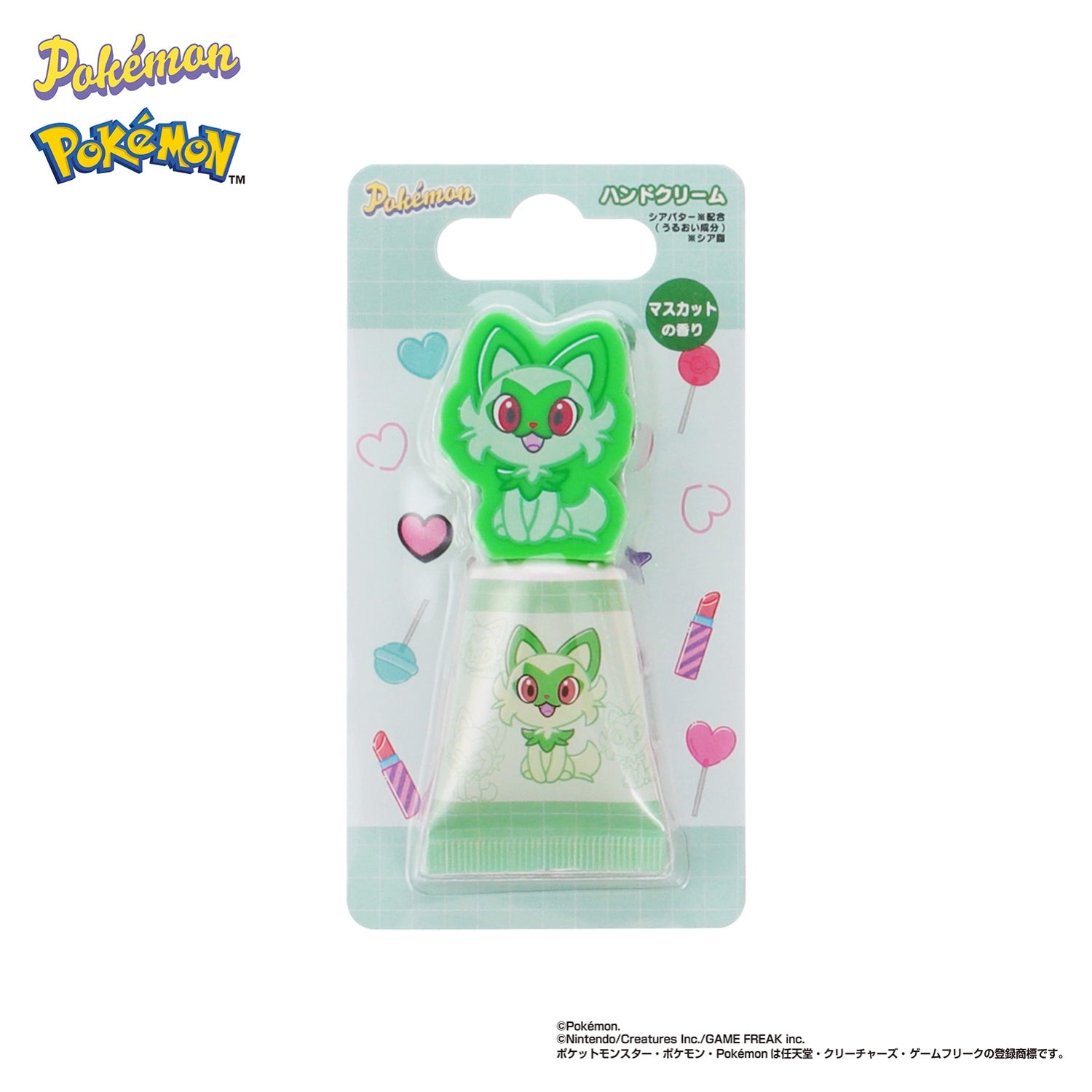 Hand cream with mascot Nyaoha