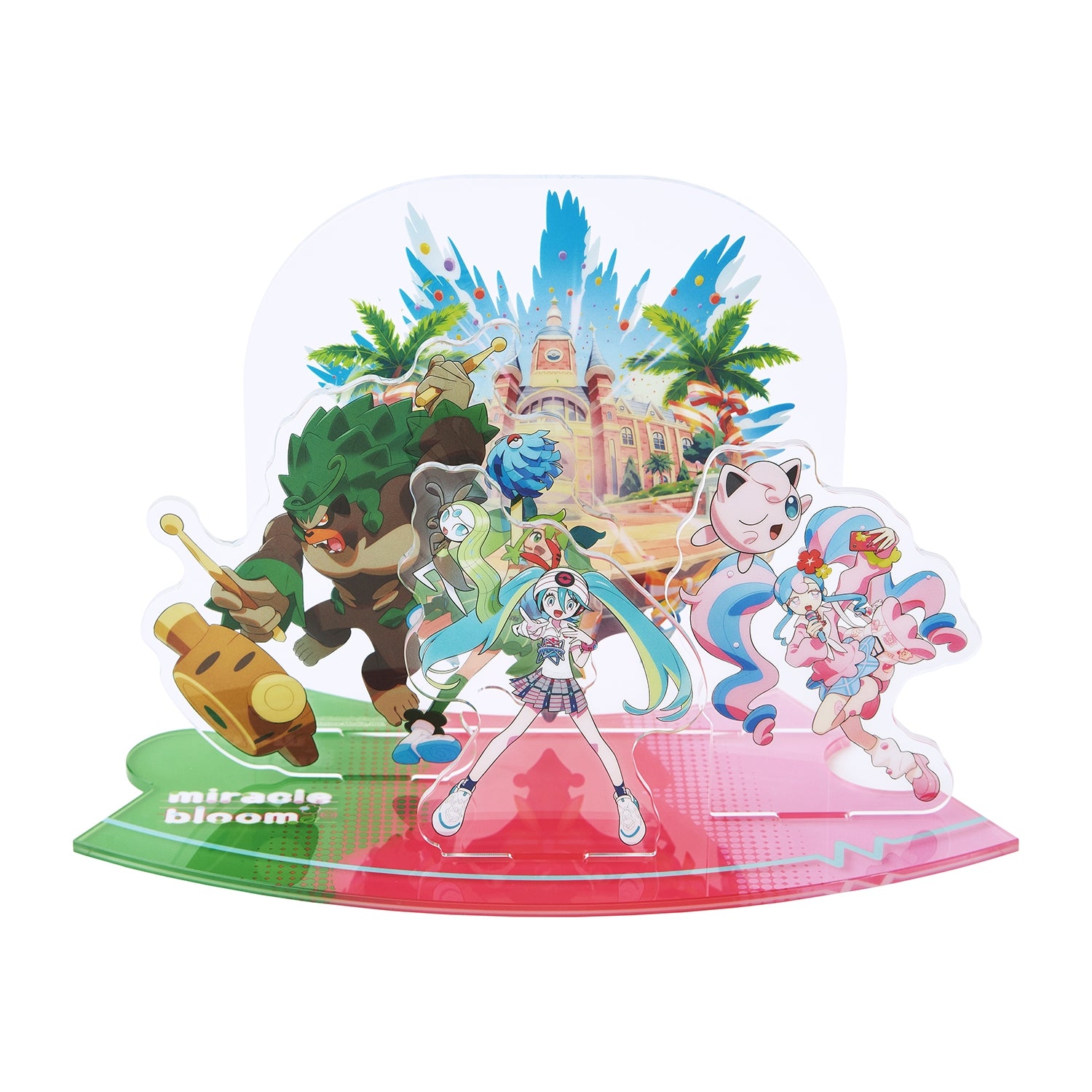 Authentic Japanese Pokemon collectible, Connecting Acrylic Stand Collection, detailed design