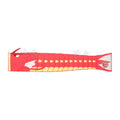 Carp x Pokemon Center Hiroshima Towel Muffler Red Gyarados from Japan, featuring a red Gyarados design