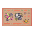 Pikachu Hotel Yancham sticker set from Japan, featuring colorful character designs